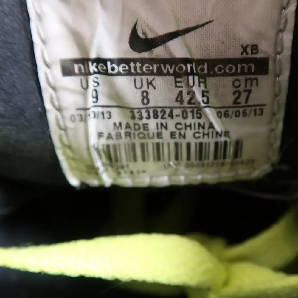 Nike Shoes Mens 9 Sneakers Stefan Janoski Sb Skate Casual Canvas Black Lace Up